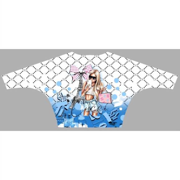 NEW LOOK MODE USA eiffel tower model sweater in white - Picture 3 of 3